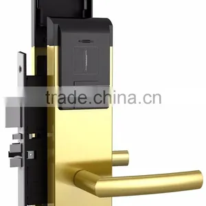 High Quality Rfid Card Security Handle Safe Electronic Hotel Smart Keyless Digital Door Lock thumbnail-3