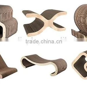 2016 New Product Cat Toy Factory Direct Manufacture Cardboard Cat Scratcher Quality Choice thumbnail-1