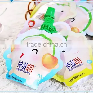 High Quality Food Liquid Drink Beverag Pouch With Spout Packaging Bag thumbnail-5