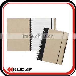 Plain Kraft Hardcover Blank Notebook thumbnail-1