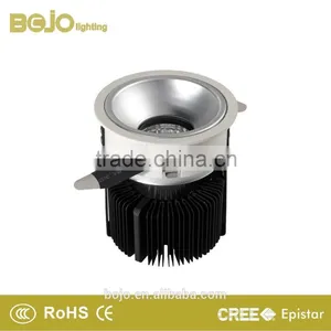 Recessed 15w Cob Led Spot Light With Champagne Silver Reflector thumbnail-2