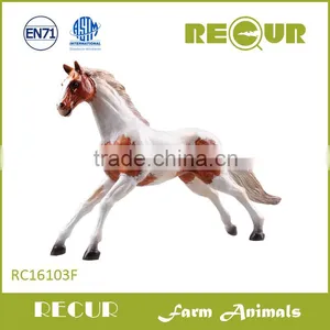 Ankyl Brand Soft Simulated Plastic Ameican Quarter Horse Toy Farm Toy for Kids thumbnail-1