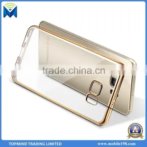 Made in China Transparent Soft TPU Back Cover Case for Samsung Galaxy S7 Edge thumbnail-1