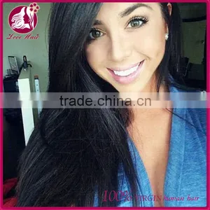 Glueless Full Lace Wigs 6A Vietnames Virgin Straight Lace Front Human Hair Wigs 8-30'' Full Lace Human Hair Wigs For Black Women thumbnail-1