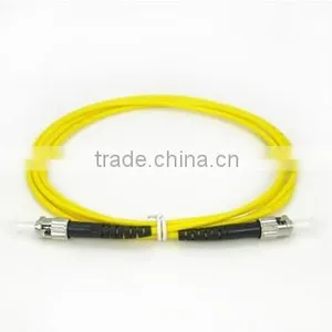 3m PVC Jacket st Fiber Optic Patch Cord/st SM MM Optical Fiber Patch Cord thumbnail-3