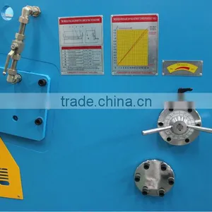 EN Standards NC Plate Shearing Machine With Swing Beam thumbnail-5