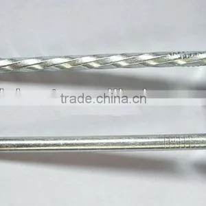 2.5inch Twistgalvanized Twist Shank Roofing Nail With Umbrella Head thumbnail-2