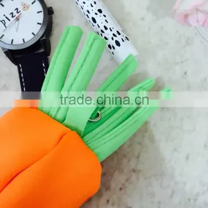 School Supply Creative Carrot Design Pen Bag 3D Pencil Bag for Kids thumbnail-6