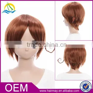 New Product High Quality Wig in Stock Axis Powers Hetalia Italy Cosplay Anime Wig thumbnail-1
