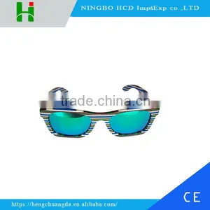 Skateboard Fashion Wood Sunglasses thumbnail-1