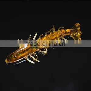 6Pcs Bionic Shrimp Prawn Bait Soft Bait Artificial Fishing Lure Fishing Tackle thumbnail-1