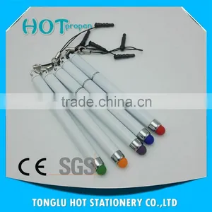 Mini Stylus Ball Pen, Touch Pen With Dust Plug thumbnail-2