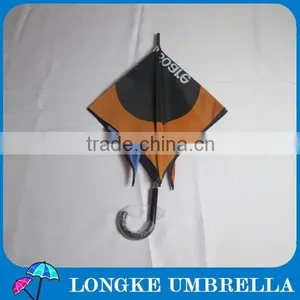 80*80cm CYMK Printing Inside and Outside Double Layer Square Advertising Umbrella thumbnail-4