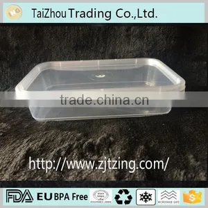 Pp Food Grade Microwave Plastic Food Containers With Lid thumbnail-1