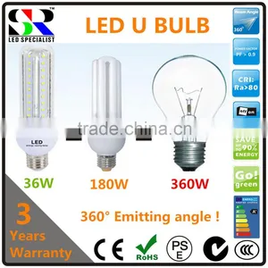 Most Powerful Brightest High Bright Lumen Efficiency Performance 36W 5U LED U Shape Corn Bulb Light thumbnail-1