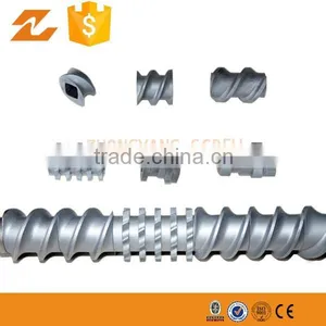 Long Service Life Screw Element and Segmented Barrel for Granulator Making Machine thumbnail-1