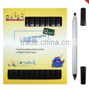 Shool Double Head Water Color Pen Color Box Set thumbnail-1
