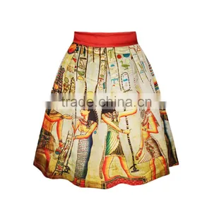 Wholesale Lady Skirt Tutu Skirt Custom Design Human Print N19-4 thumbnail-1