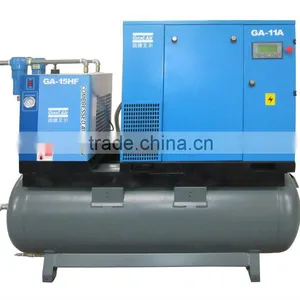 Combined Electric Screw Air Compressor (intergrated Unit)11KW thumbnail-1