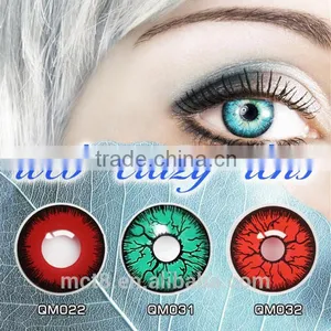 Hollywood Cosplay Eyewear Spider Net Circle Crazy Eyes Contact Lens thumbnail-1