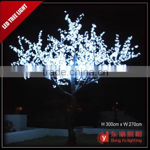 3.0 Meters Height Purple Light Cherry Blossom White Trunk Led Decorative Flower Tree thumbnail-3