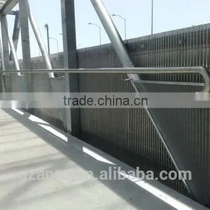 Fashional Pattern Aluminum Handrail Glass Balustrade Railing Low Price thumbnail-5