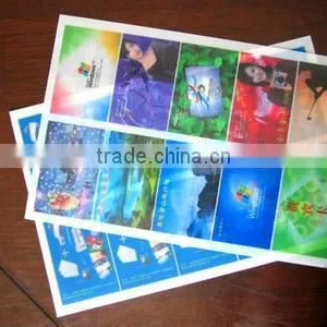 Meiqing Pvc id Card Sheet Making Material Laminated Film 0.3mm thumbnail-4