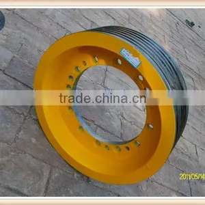 Traction Sheave 405*6*7*10 for Elevator Traction Machine thumbnail-1