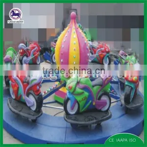 Hot Selling Attractions Amusement Equipment Rotating Motorcycle for Sale thumbnail-2