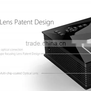 1200Lumens Cheap Mini Video HDMI 3D Full HD WIfi LED Classroom Projector UC46 thumbnail-3