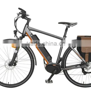 700C Pedelec Lithium Battery E-bike With Speed Sensor Powerful thumbnail-2