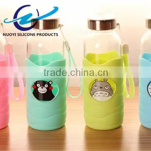 Cartoon Food Grade Soft Silicone Cup Sleeve thumbnail-5