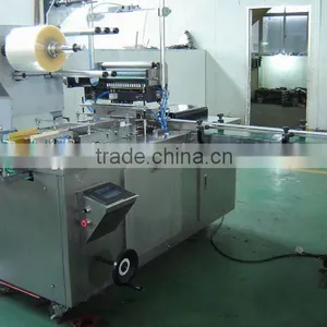 Box Automatic Cellophane Over Wrapping Machine Used in Medicine, Food, Health Care Products, Cosmetics, Audio and Video Products thumbnail-1