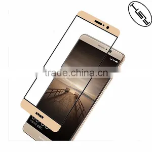 HUYSHE Cell Phone Accessories Tempered Glass Anti-broken 2.5D Full Cover Screen 0.3mm Protector for Huawei Mate 9 thumbnail-2