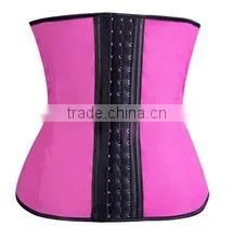 2015 China Wholesale Plus Size Waist Trainer Training Latex Steel Boned Corset S--3XL thumbnail-4