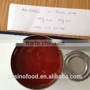 Canned Food Health Food Canned Mackerel in Tomato Sauce 425g thumbnail-1