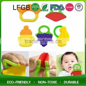 BPA Free Food Grade Silicone Baby Teether Baby's First Biscuit thumbnail-6