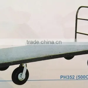 Platform Hand Truck Hand Pallet Truck Tool Trolley With Four Wheels thumbnail-1