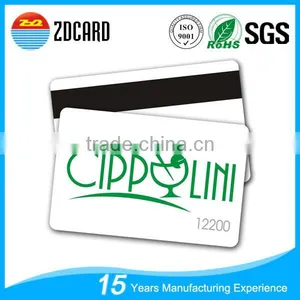 Hot Selling Blank Printable PVC Loyalty Card thumbnail-6
