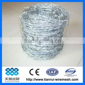 Hot Sale/ Low Price Galvanized Barbed Wire (factory) thumbnail-1
