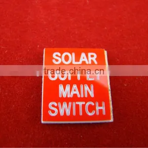 Custom ABS Plastic Tag Wire Hang Label thumbnail-1