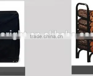Metal Fireplace Log Rack thumbnail-4