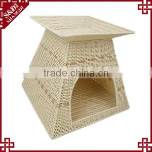 S&D Eco-friendly Natural Water Hyacinth Pet Basket Cat House,dog Bed thumbnail-3