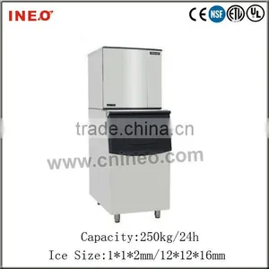 Hotel Free Standing Industrial Ice Cube Making Machine/Fishing Boat Ice Machine thumbnail-1