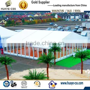 Outdoor Temporary Event Marquee Glass Wall Tent thumbnail-1