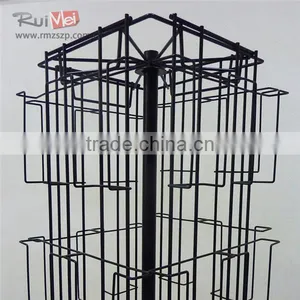 Multi-Tier Removable Rotating Postcard Display Rack thumbnail-5