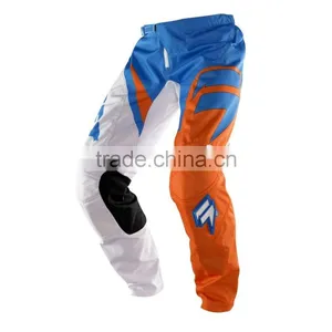 New Arriaval Custom Sublimation Cordura Polyester Motocross Pant With Leather Protection thumbnail-1