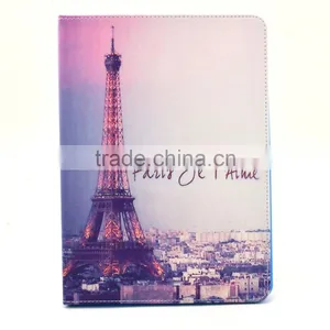 Eiffel Tower Retro Pu Leather Case for Ipad 6 thumbnail-1