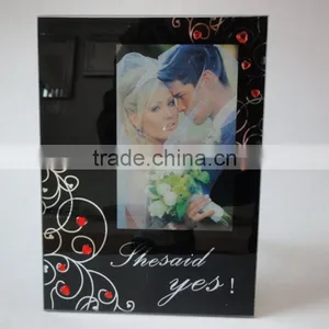 Glass Made Love Photo Picture Frame thumbnail-1