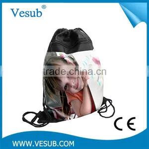 Cheap Wholesale Custom Hot Selling Polyester Drawstring Backpack thumbnail-1